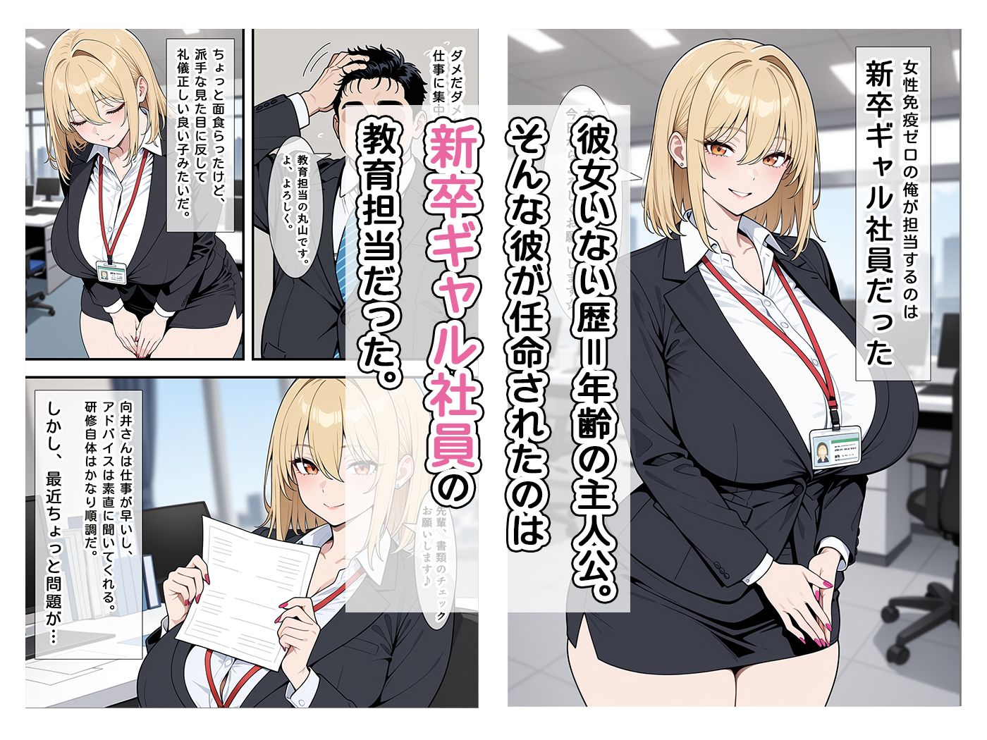 あざとい系新卒ギャルにガチ恋されてしまった話 - サンプル画像 1