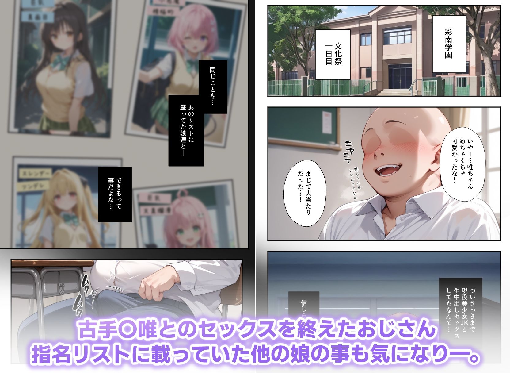 秘密の学園風俗にようこそ！ - サンプル画像 2