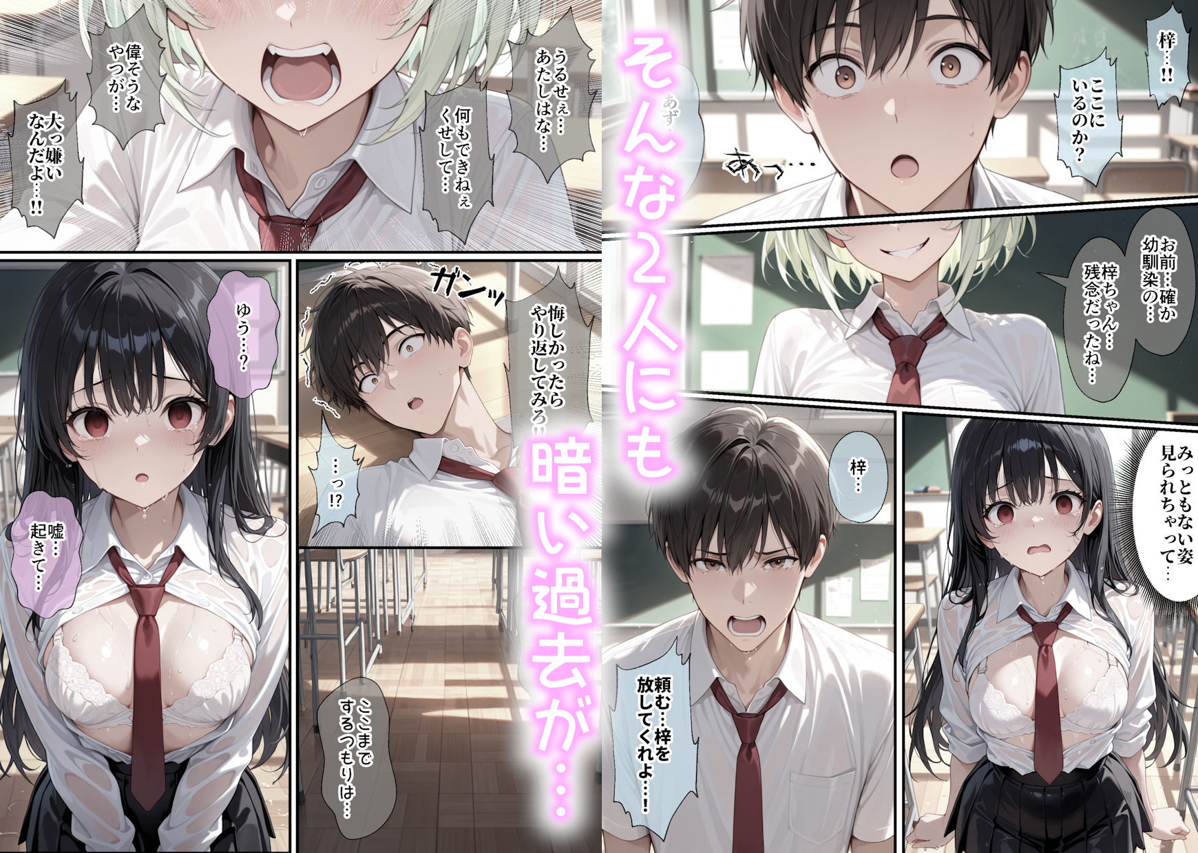 実はHな黒髪ちゃん 1〜初めての幸せH編〜 - サンプル画像 8