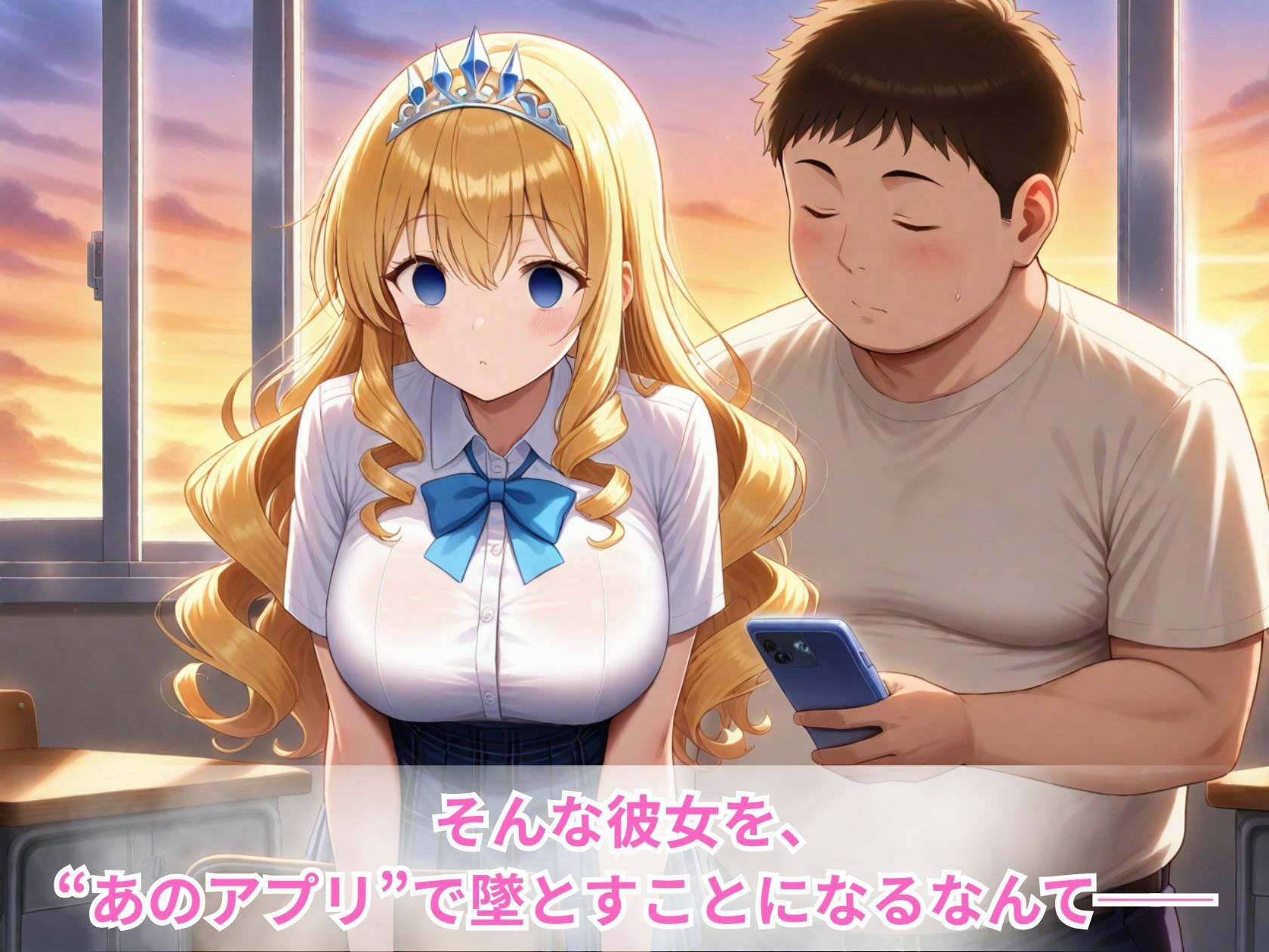 スマホひとつで催●完了（はぁと）JK委員長の放課後記録 - サンプル画像 2