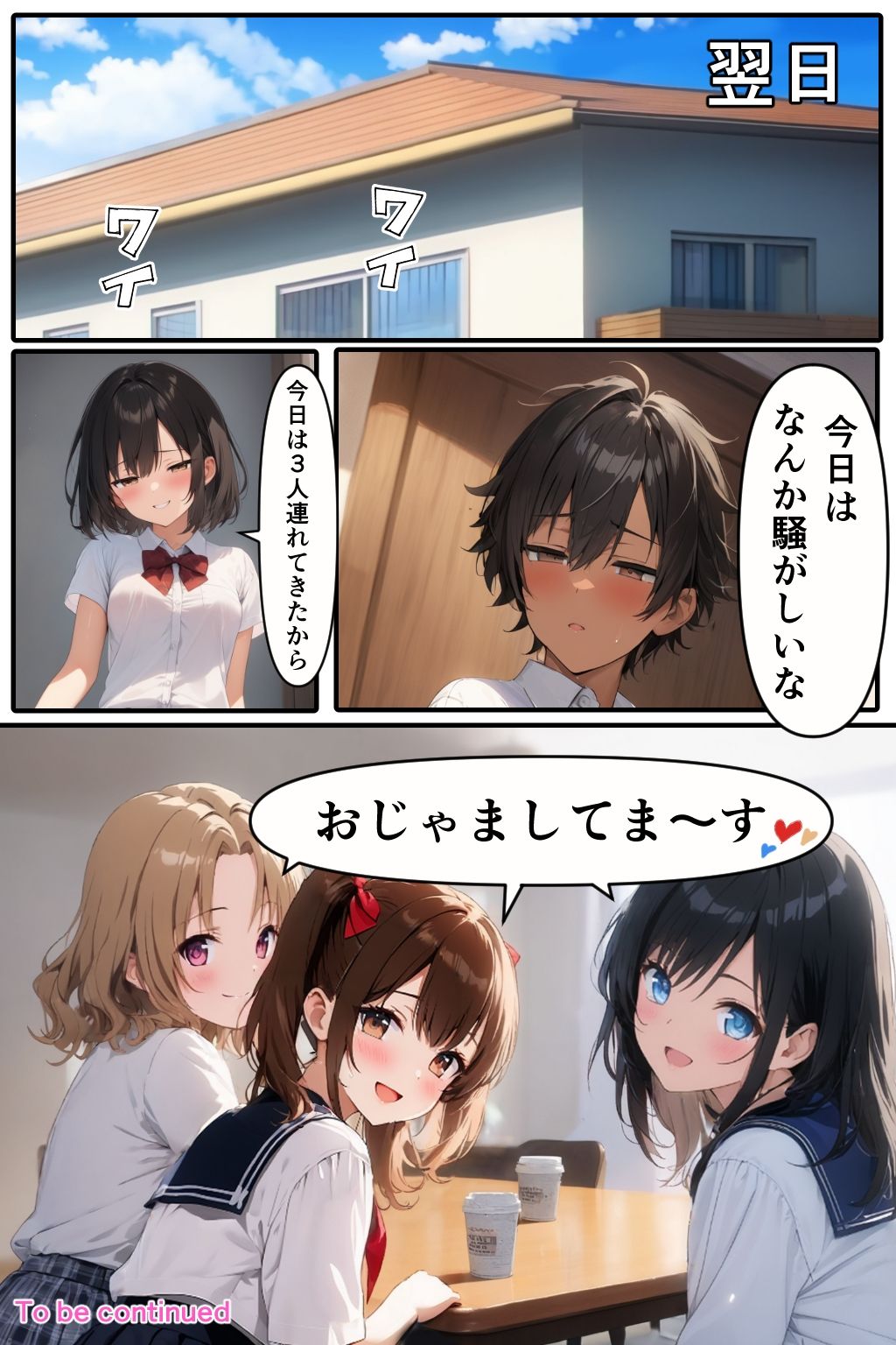 妹の友達が遊びに来た時の件 - サンプル画像 6