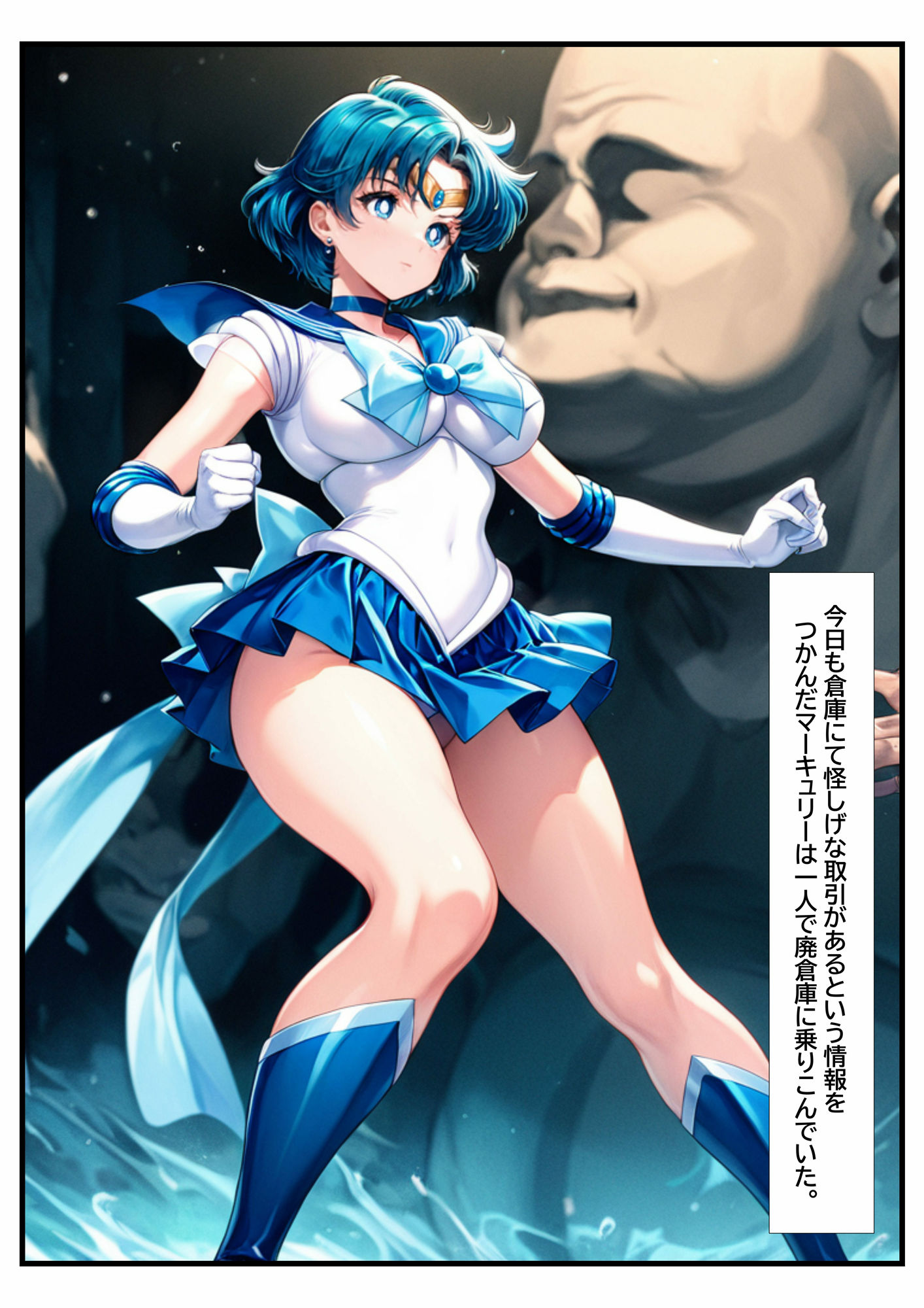 敗北の拘束輪●  セーラーマーキュリー - サンプル画像 3