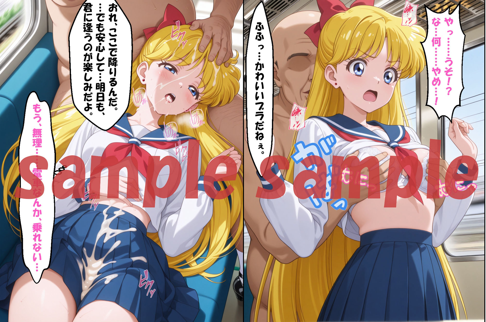 ◆美少女拘束快楽ムーン◆ ☆マー〇ュリー＆ヴィー〇ス☆ - サンプル画像 10