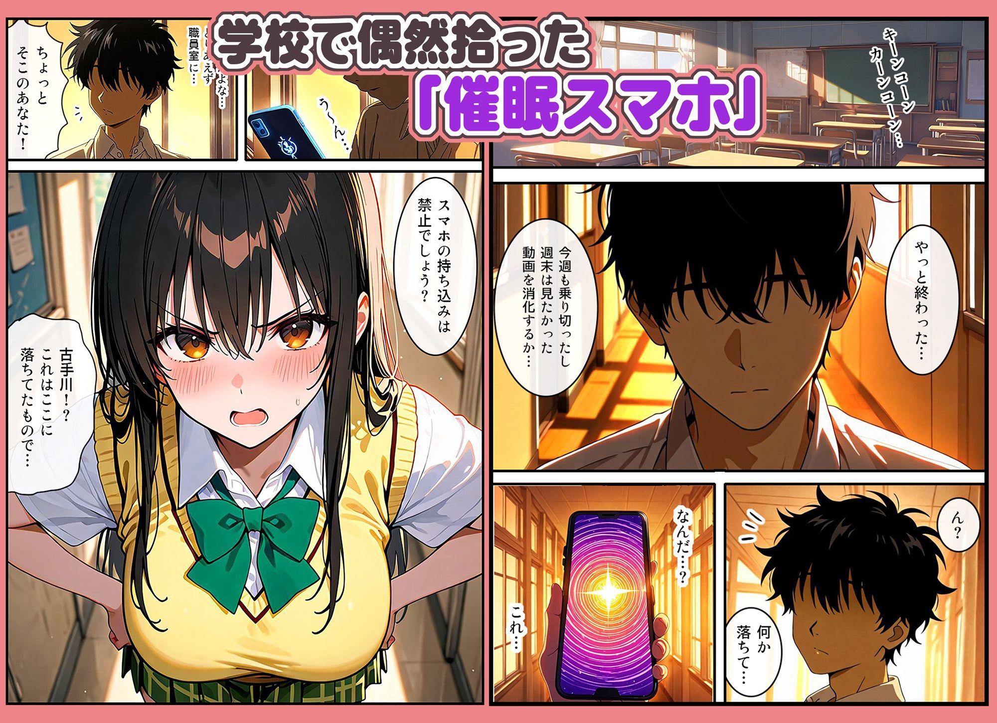 催●アプリで本音と欲望が全部口から出ちゃう古手川唯の話 - サンプル画像 1