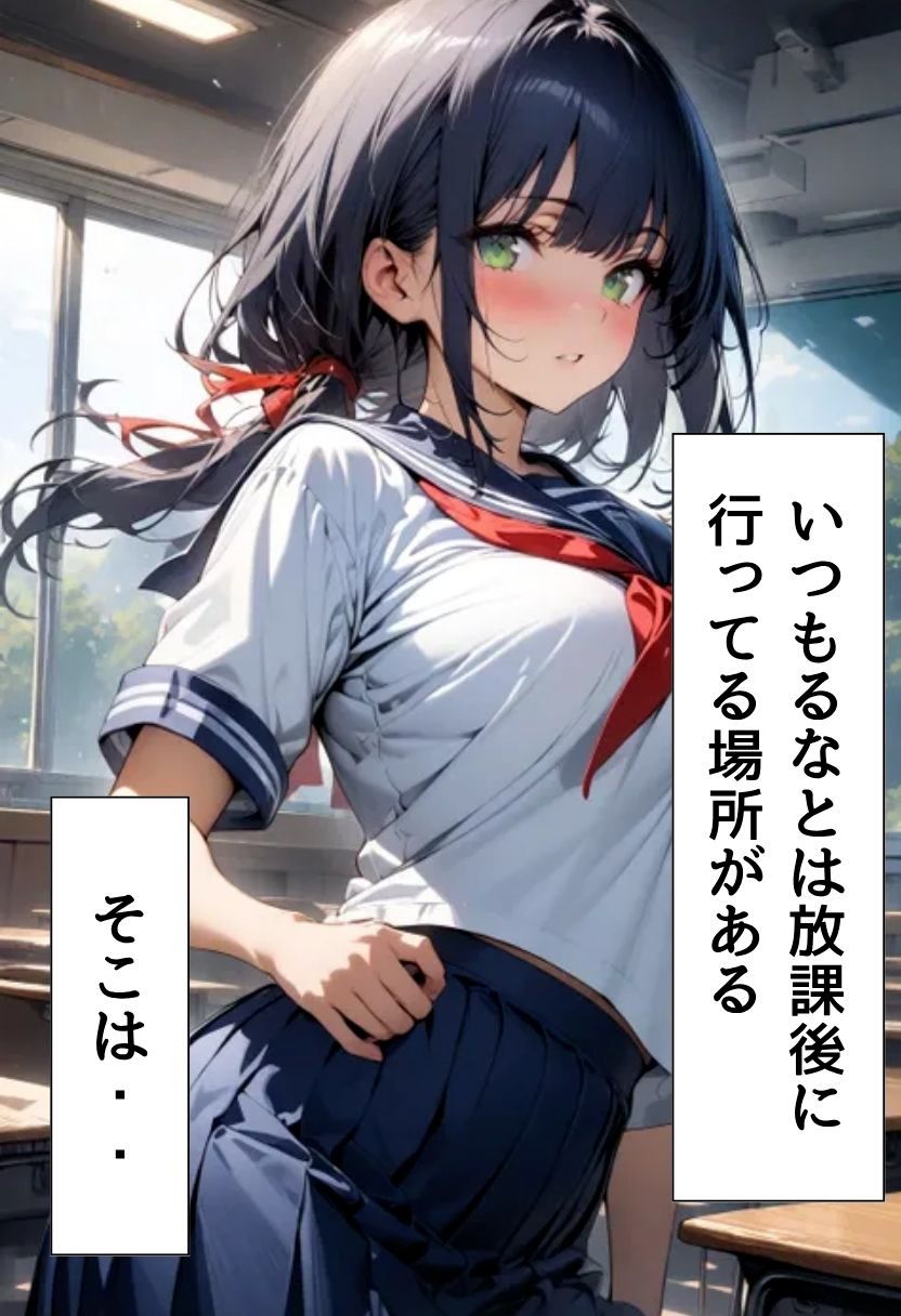 えっちな巨乳同級生と裏庭の秘密 - サンプル画像 3