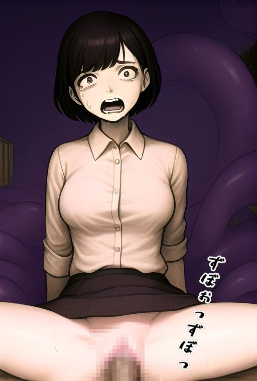 ウサギ小屋おじさん（エロホラー、触手） - サンプル画像 10