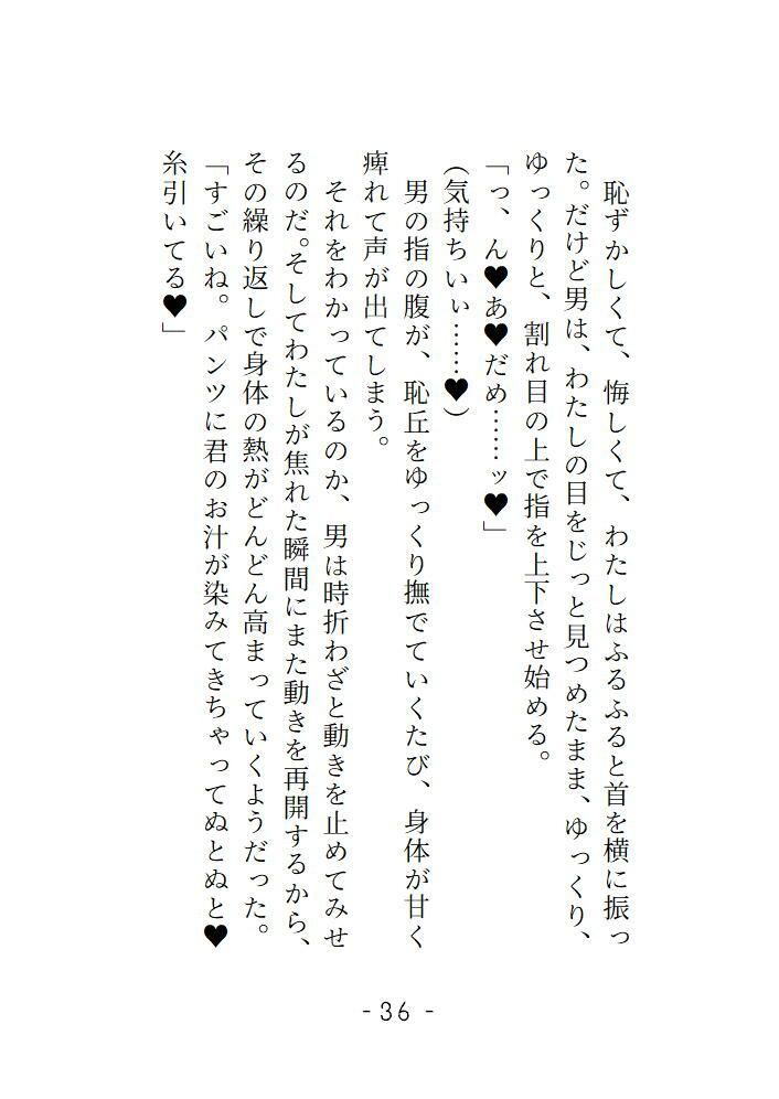 電車の中で躾けられておちんぽの虜になるまでの話 - サンプル画像 4