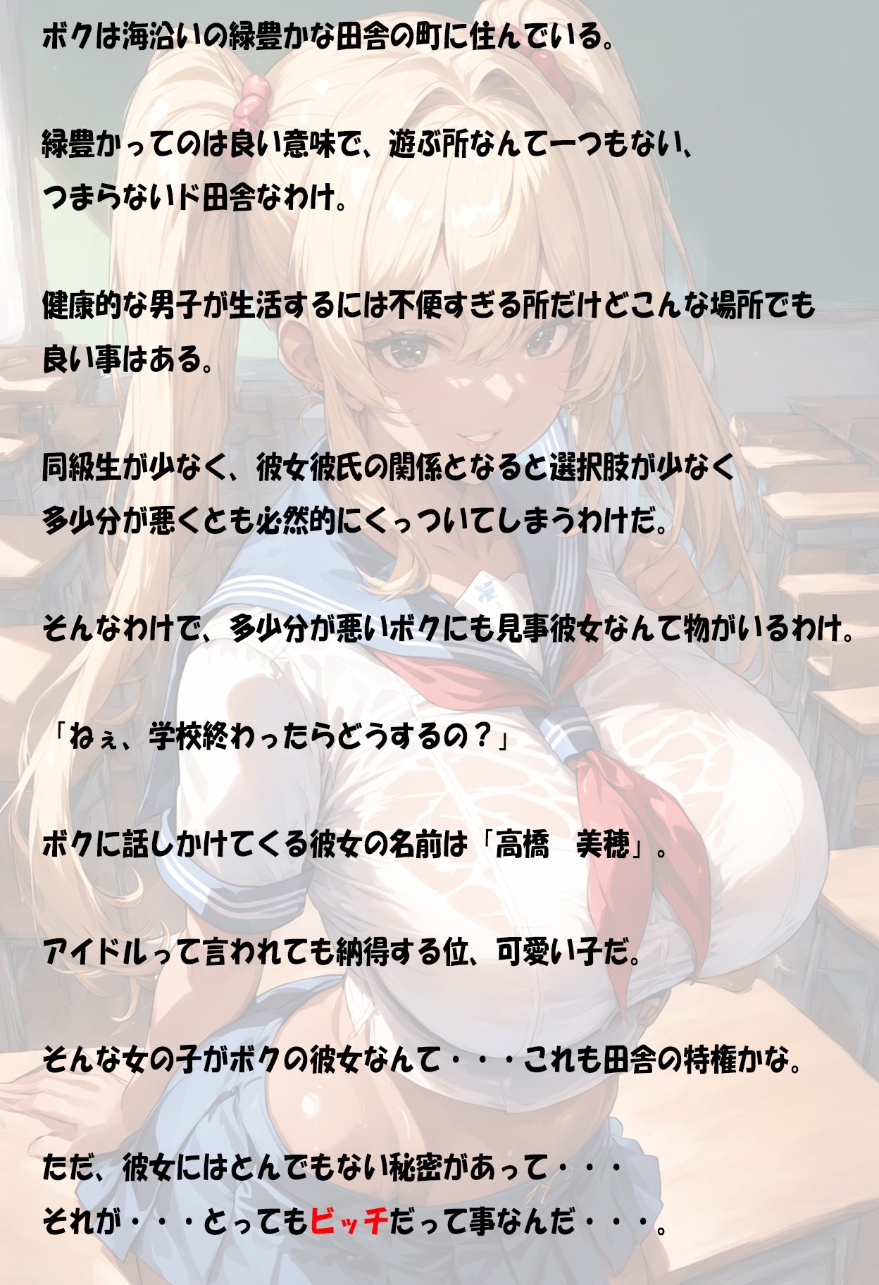 ボクのビッチな彼女  VOL.1 - サンプル画像 2