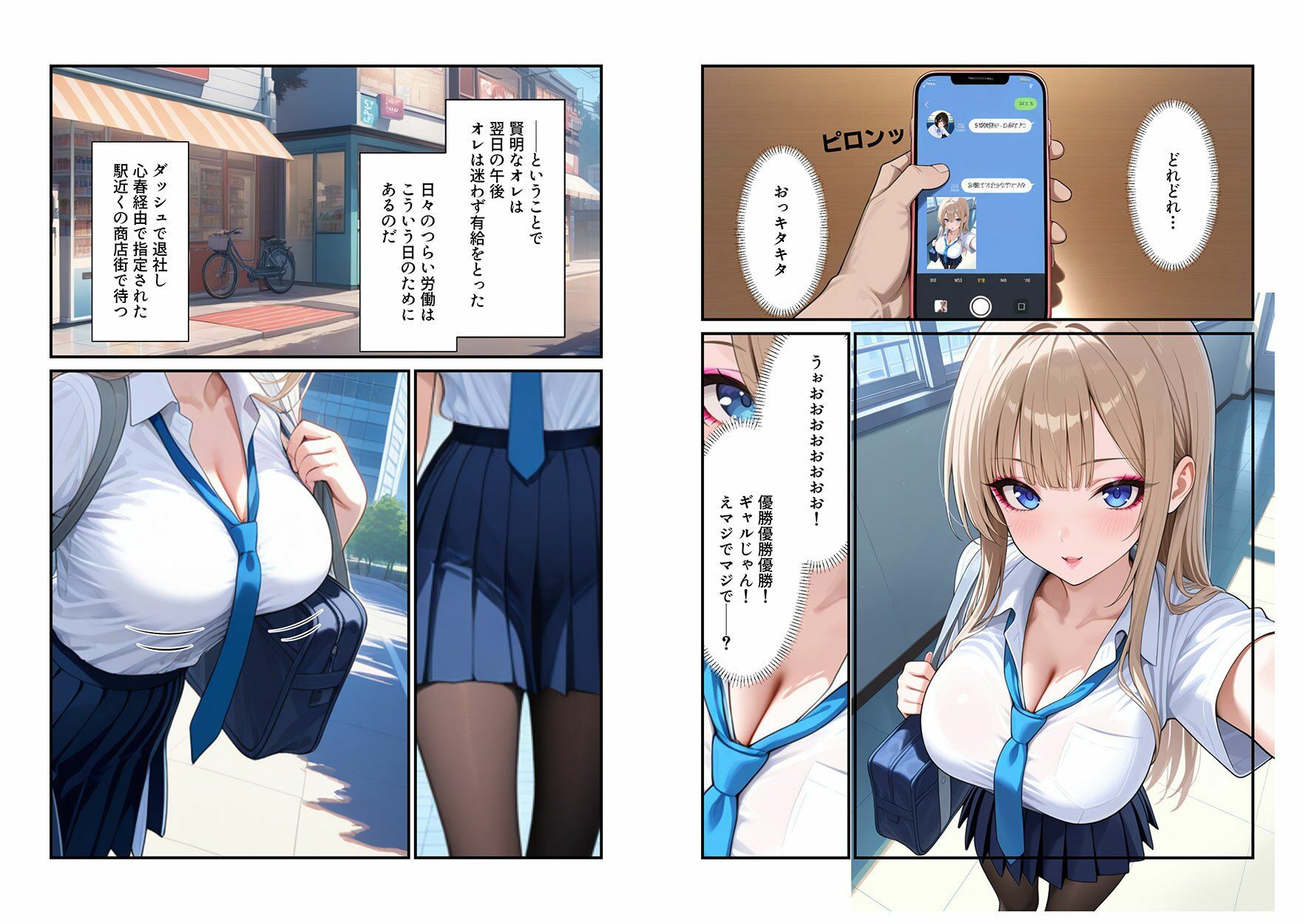 令和の処女ギャルは友達ネットワークで相手を見つけて淫語セックスで処女卒業する - サンプル画像 3
