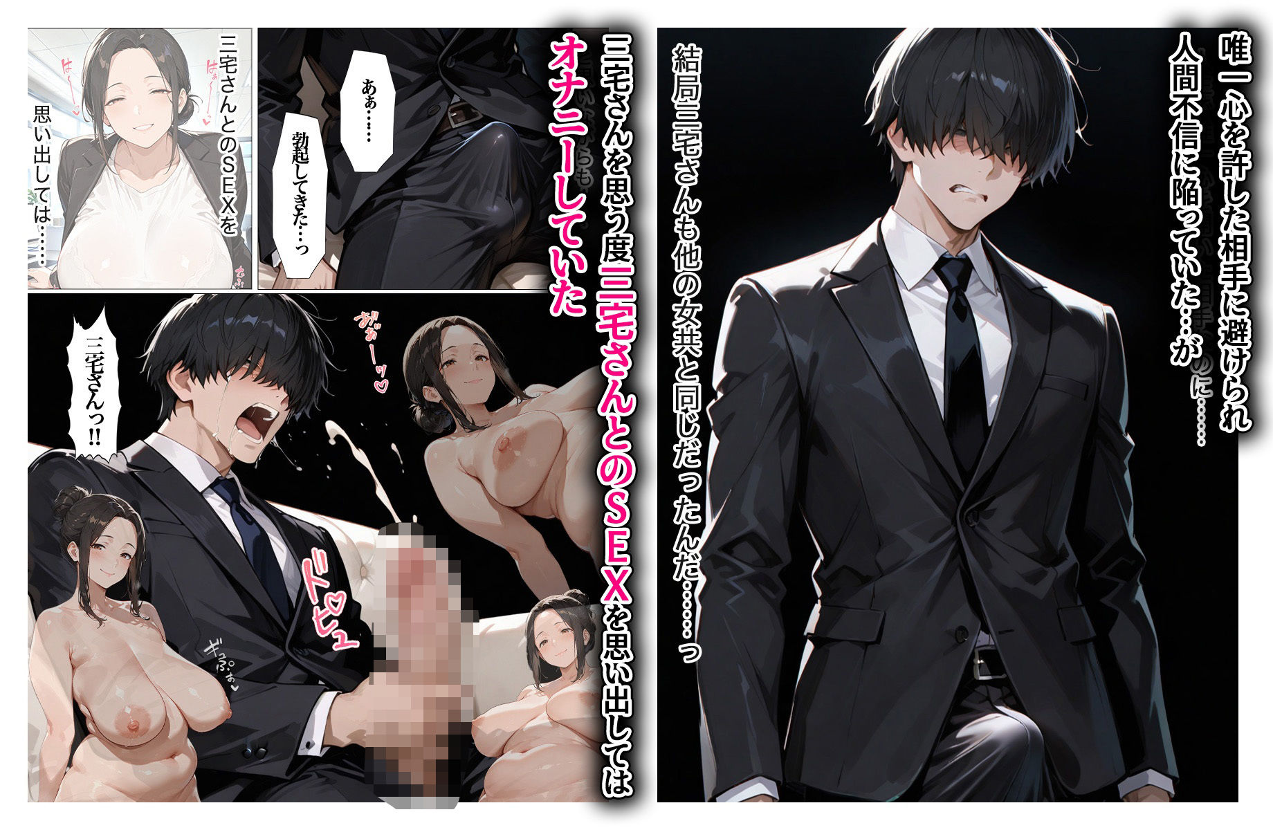 むちむち爆乳パート主婦とイチャラブあまあま種付けSEX - サンプル画像 2