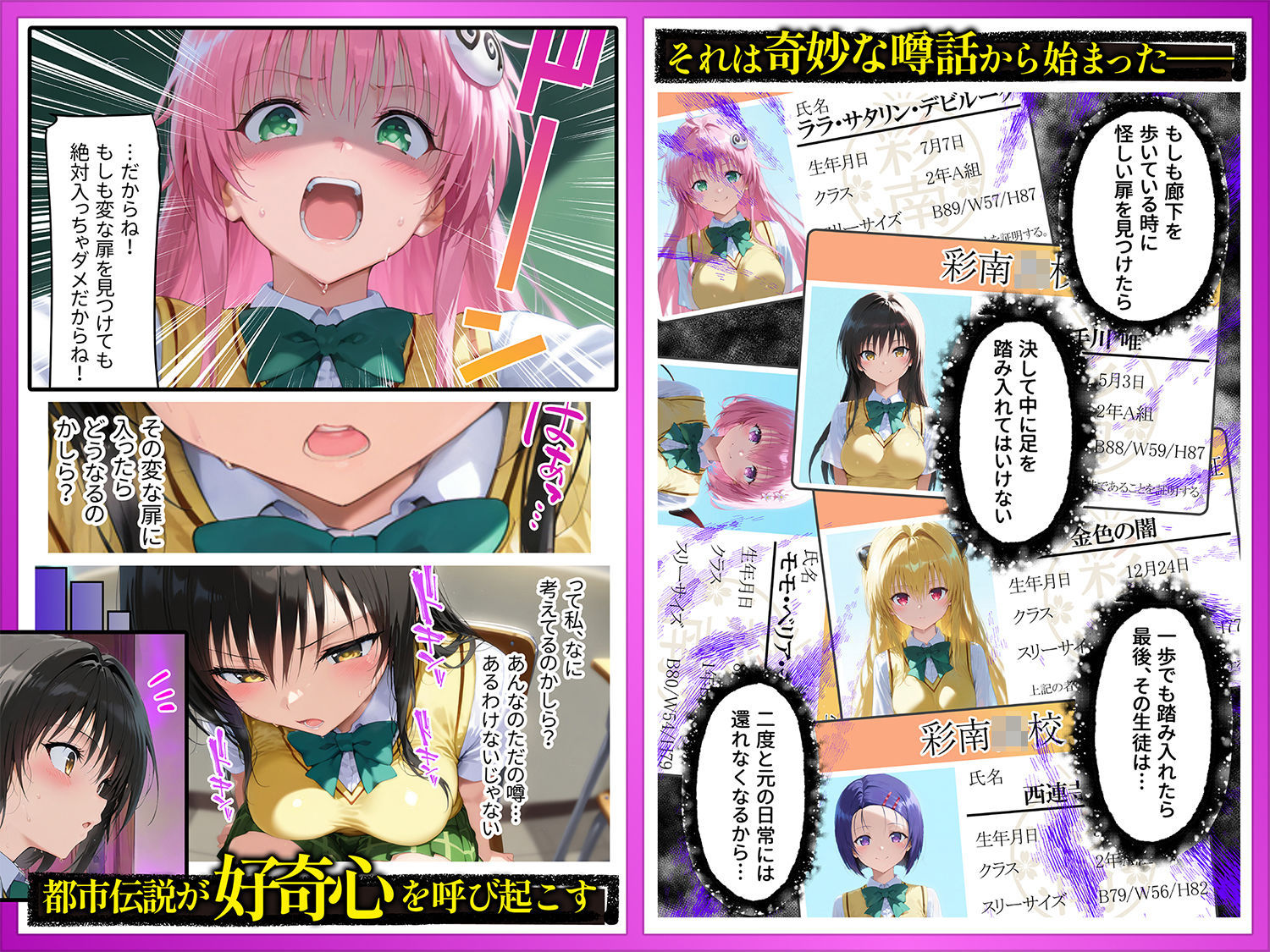 発情ルーム 古手川＆春奈編 その部屋は絶対に入ってはいけない― - サンプル画像 2