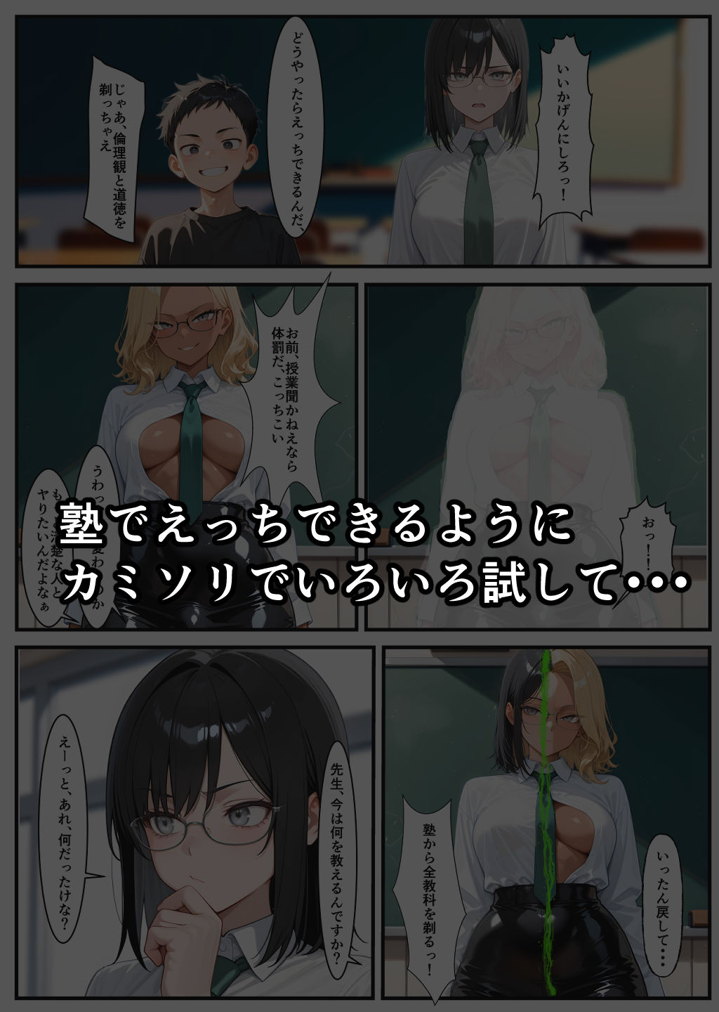 なんでも剃れるカミソリで TSF現実改変 - サンプル画像 7