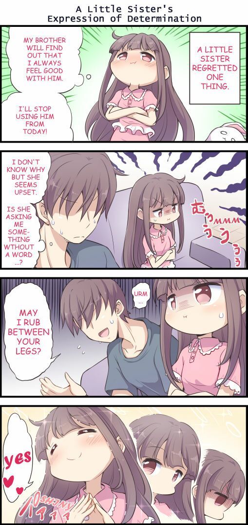A Little Sister Who Tries to Be Sneaky About   Using Her Big Brother to Masturbate 3 - サンプル画像 3