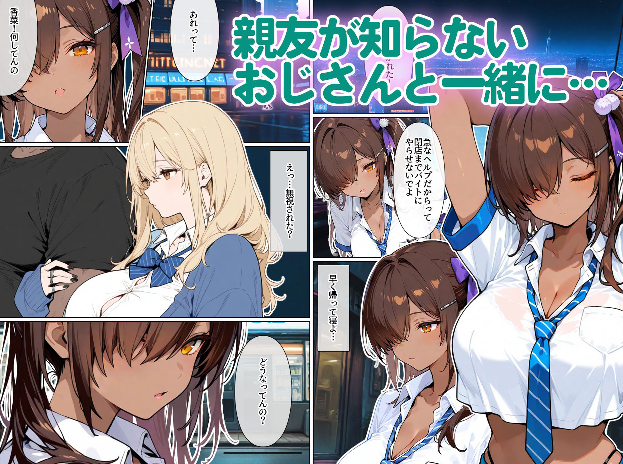 【FANZA版特別版】白黒ギャル催●快楽堕ちダージリンパール - サンプル画像 1