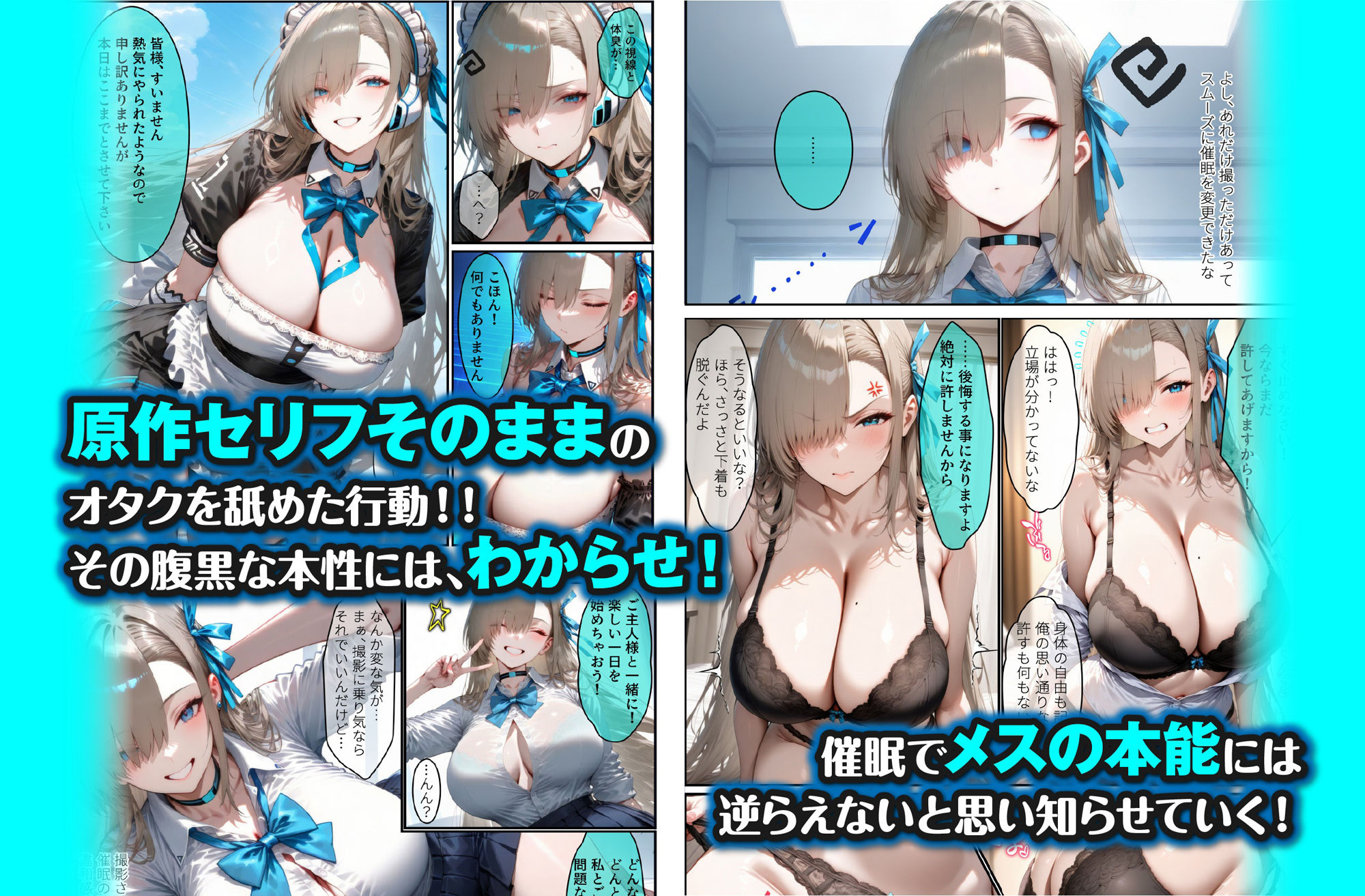 巨乳JK学園コスプレ部 〜催●種付け記録2〜 - サンプル画像 3