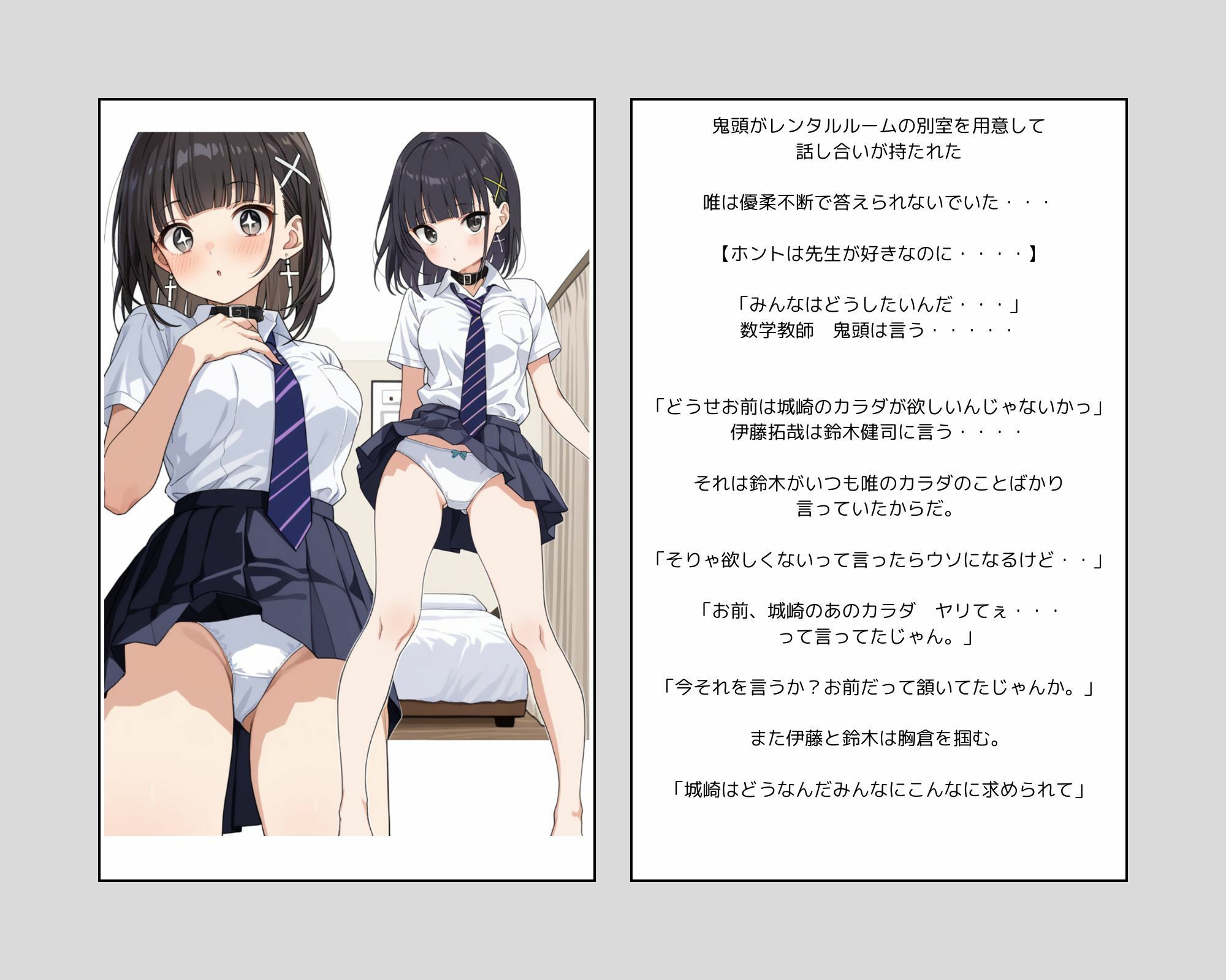 彼女の犯●れているところを見ていたい 僕らの学園アイドルの美少女が クラス担任にNTRされちゃう件 1 - サンプル画像 4