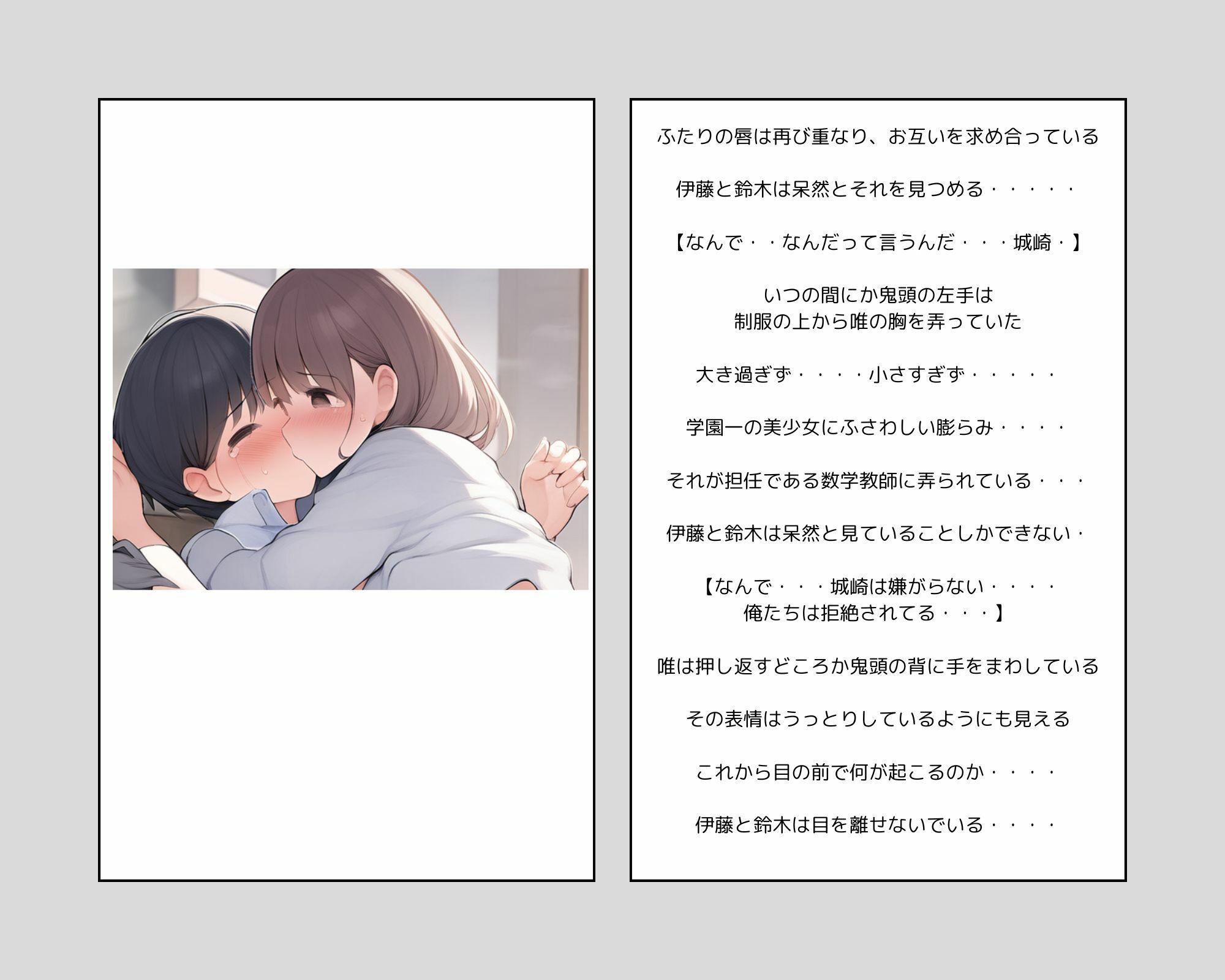 彼女の犯●れているところを見ていたい 僕らの学園アイドルの美少女が クラス担任にNTRされちゃう件 1 - サンプル画像 9