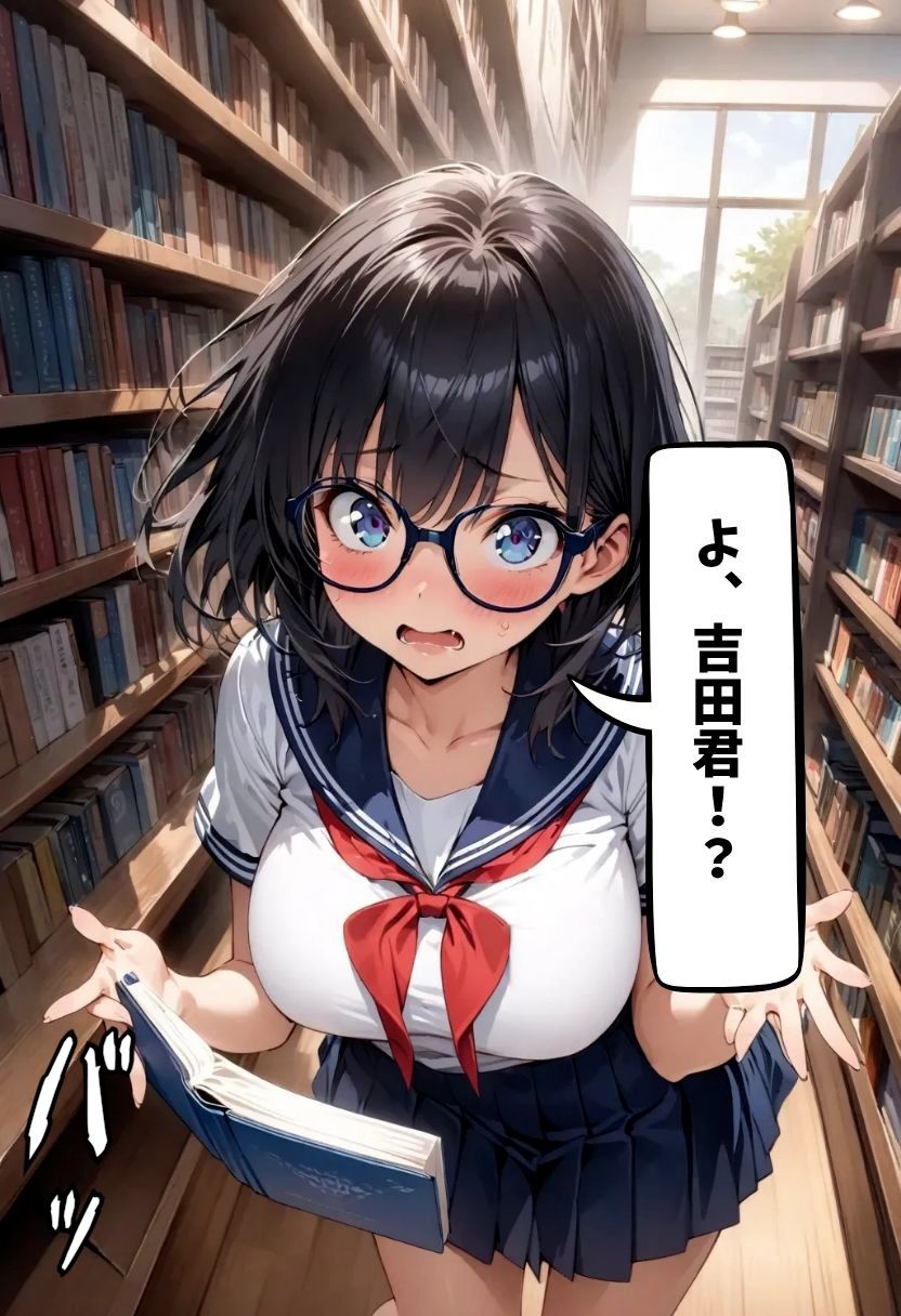 同級生の爆乳地味子と処女えっちした話 - サンプル画像 5