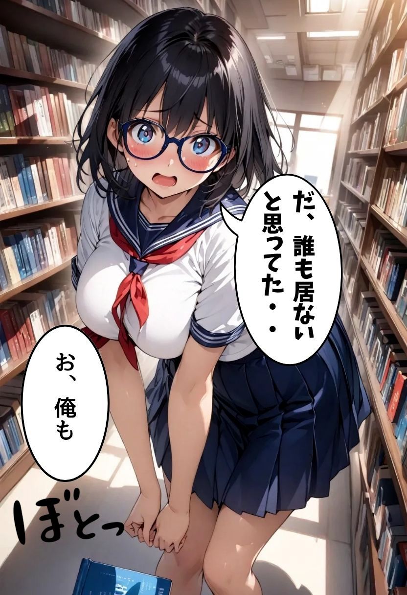 同級生の爆乳地味子と処女えっちした話 - サンプル画像 6