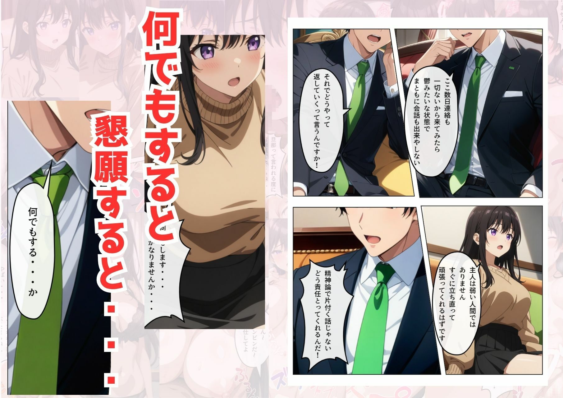 旦那の借金返済のために・・・ - サンプル画像 2