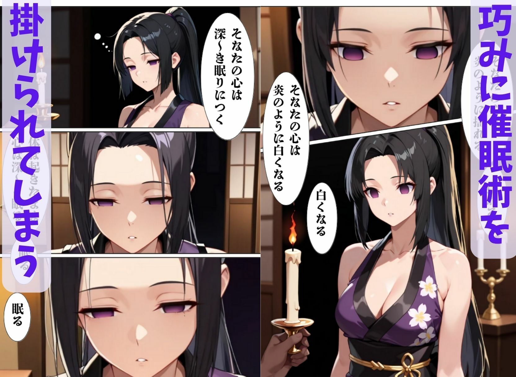 催◯くのいち乱れあやつり1 〜美人忍者は淫らな暗示で操られ言いなりの精処理人形になる〜 - サンプル画像 2