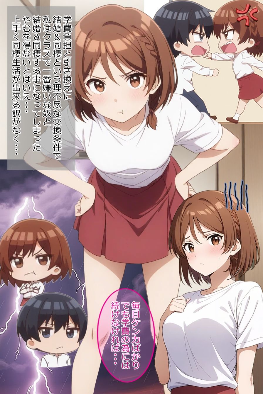 クラスで一番大嫌いな女子は大好きな女子！ - サンプル画像 1