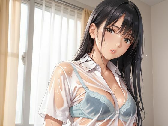 びしょ濡れの部下を助けるつもりが…もっと濡らしてあげたお話 - サンプル画像 3