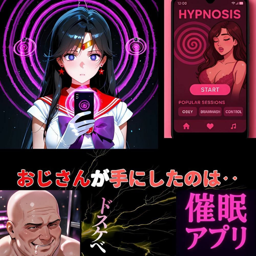 催●アプリ‥洗脳された身体は快楽に濁ってイク‥セーラーマーズ - サンプル画像 1