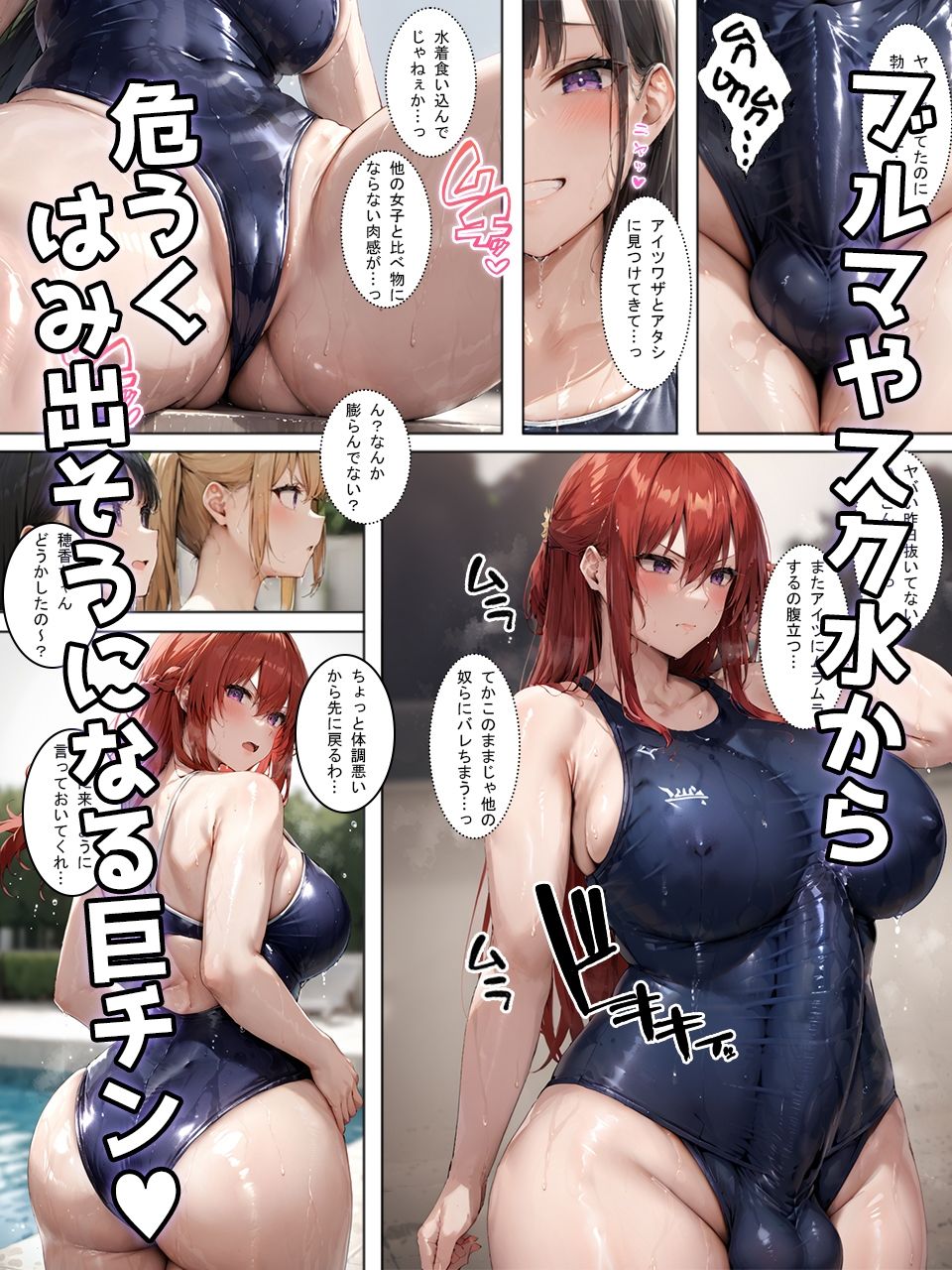 転校生はフタナリJK - サンプル画像 3