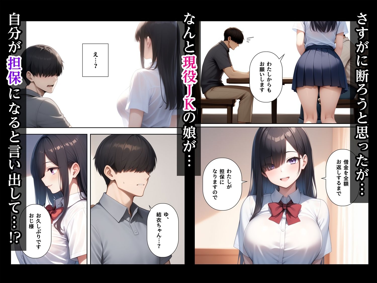 借金のカタは友人の娘 〜清楚な顔して毎晩俺に抱かれたがる〜 - サンプル画像 2