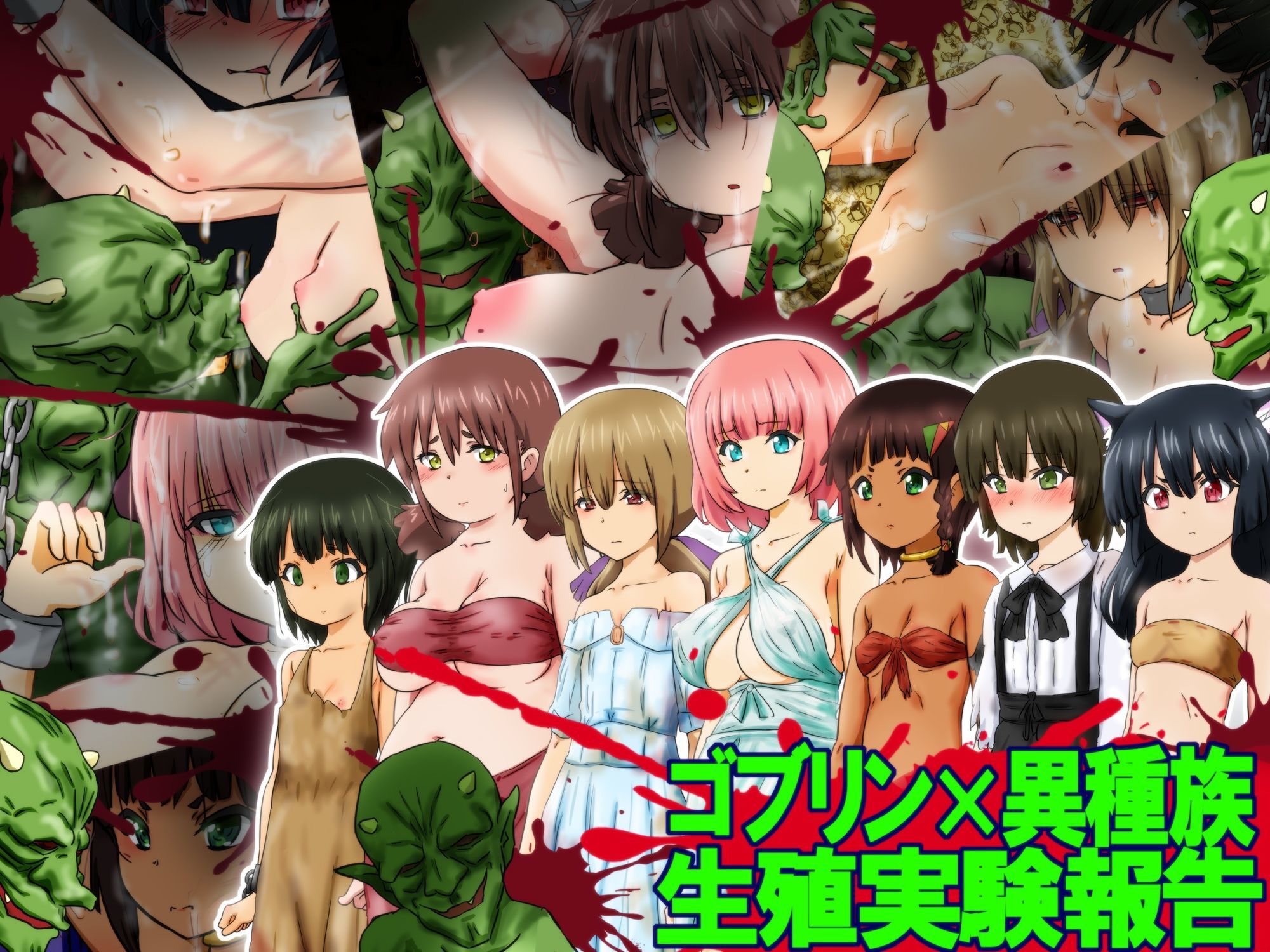 ゴブリン×異種族  生殖実験報告 - サンプル画像 2