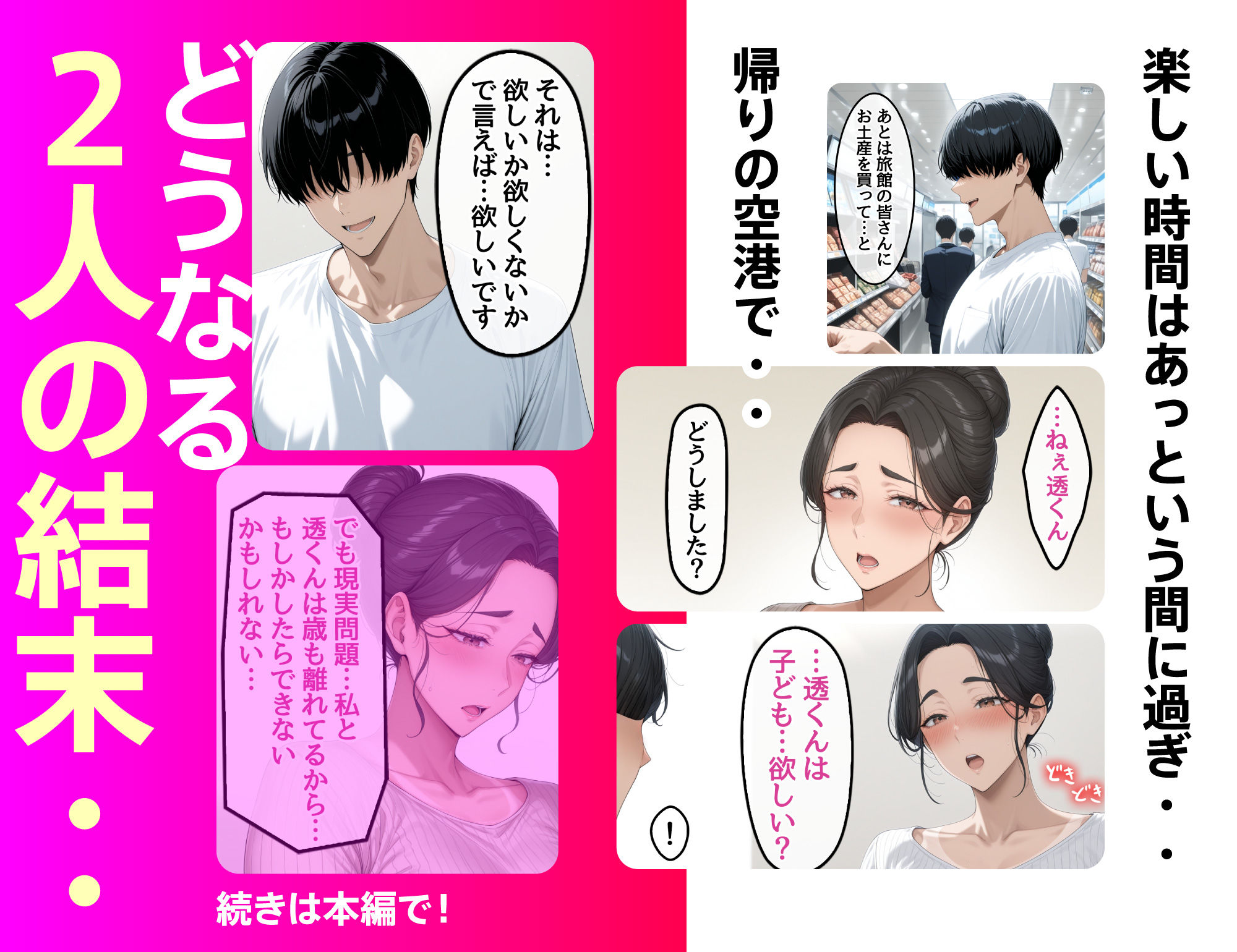 欲求不満を隠し続けてきた未亡人女将と汗だくで求め合う温泉宿の夜2 - サンプル画像 10