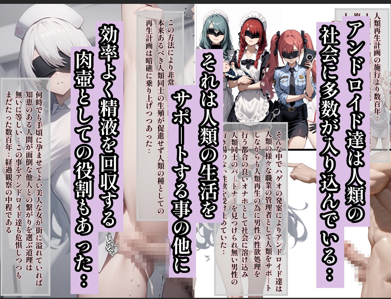 もしもヨルハ計画の目的が人類再生だったら…Part3 - サンプル画像 2