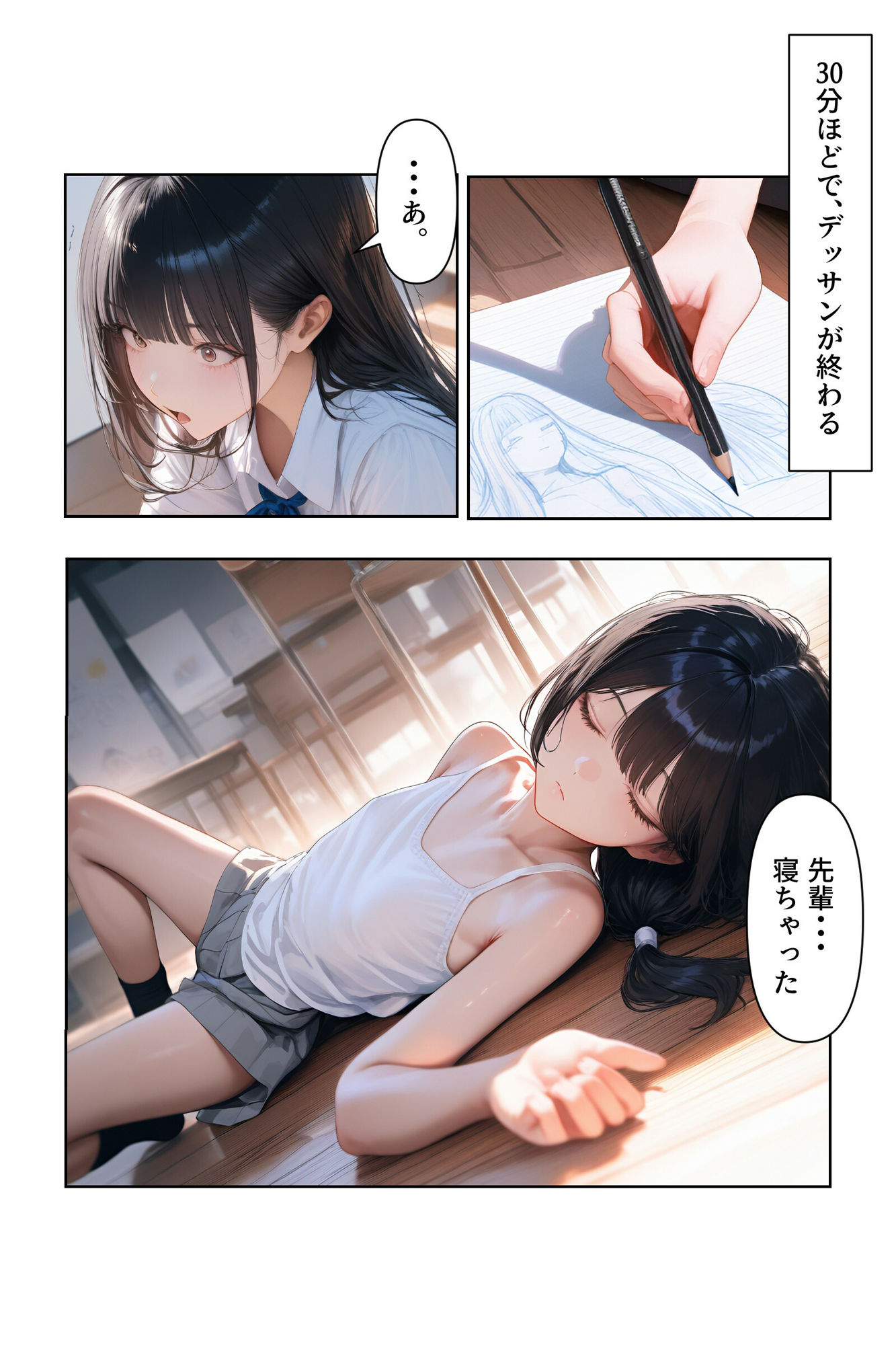 女装男子のJKハーレム生活6 - サンプル画像 4