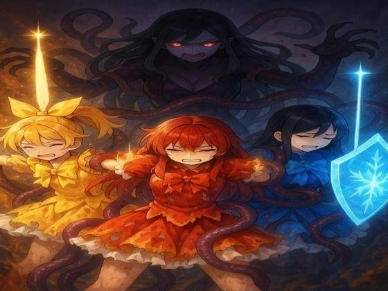 星奏姫トリニティ・レイ  完全版  堕ちる三つの星
