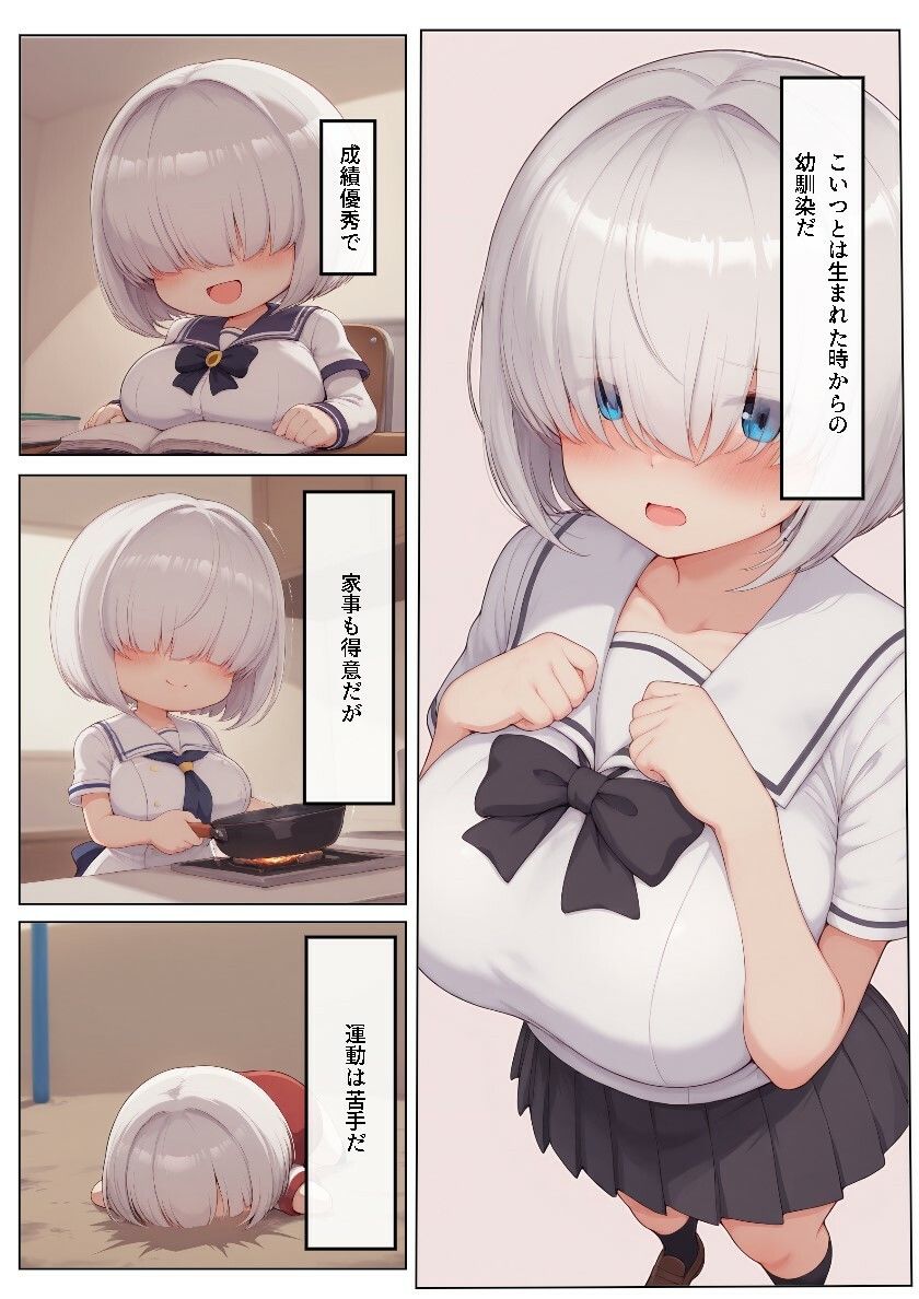 おさななじみの家族全員を食べちゃう話（長女編） - サンプル画像 1