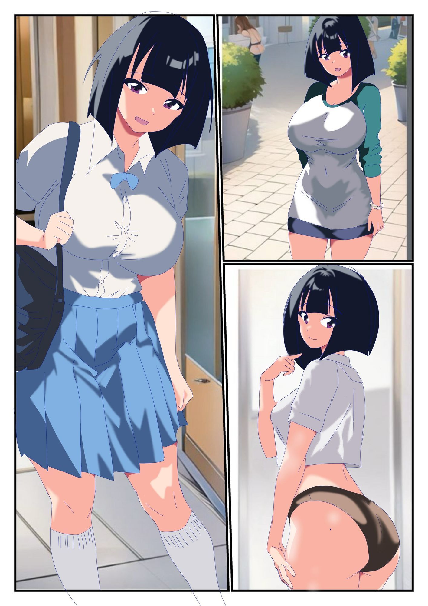名産品娘6  高級フレンチ  メスブタの媚薬漬け - サンプル画像 6