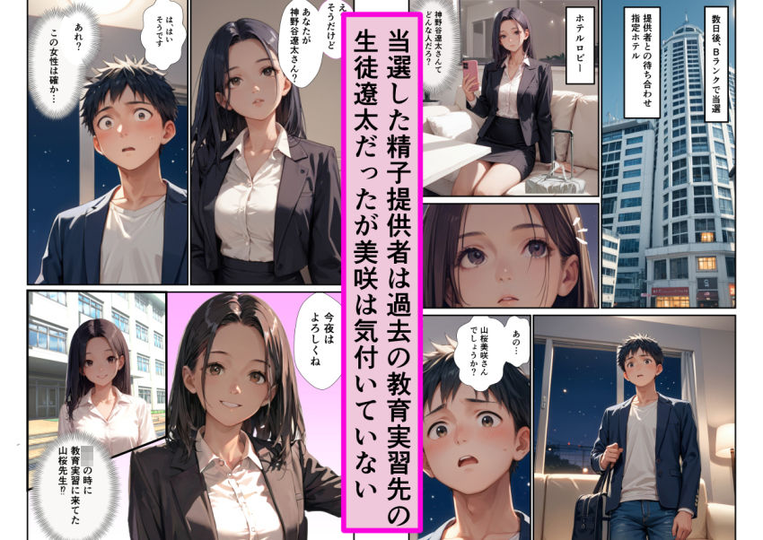 精子を提供してもらうだけでよかったのにガチイキしてしまいました〜スーツ着衣でナマ中出し〜 - サンプル画像 3