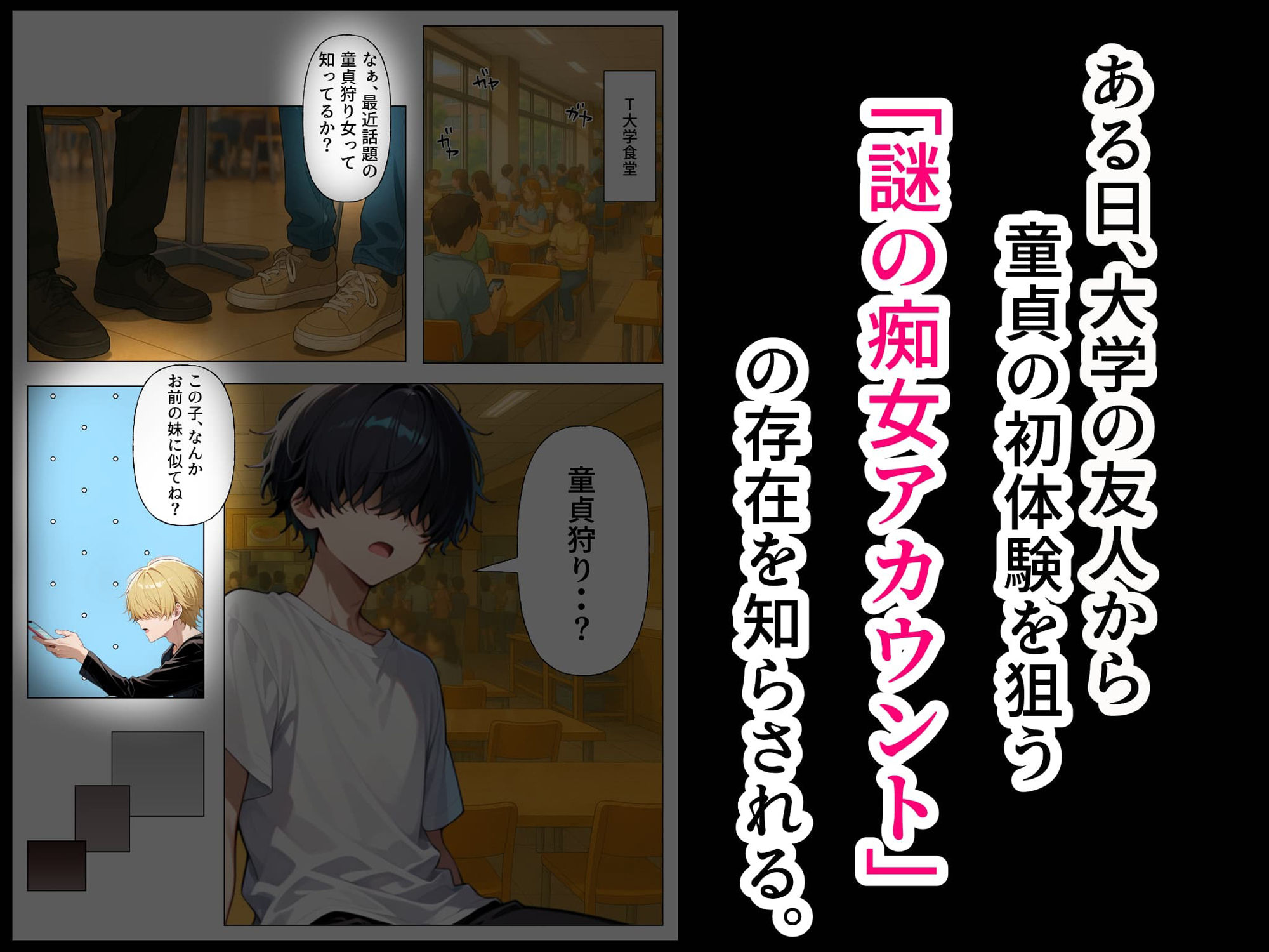 妹がアプリで童貞狩りしてるらしいので釣られてみた - サンプル画像 1