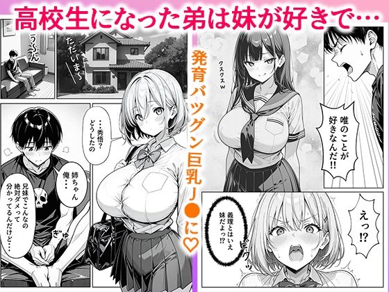 義理のJ◯姉妹とイチャラブ性活 - サンプル画像 1