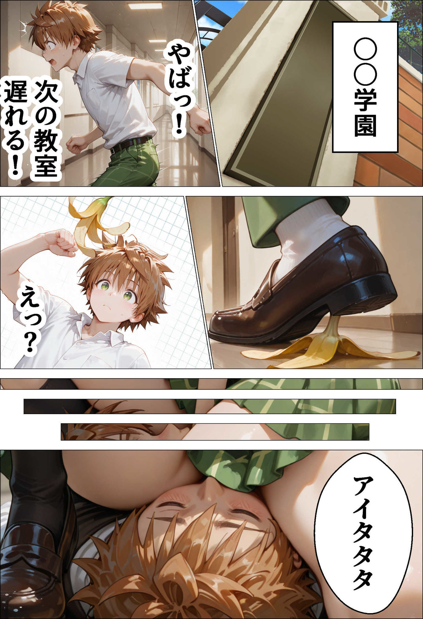 催●種付け学園 緊縛調教ボテ腹肉便器科へようこそ  西連寺〇菜と古〇川唯編 - サンプル画像 5