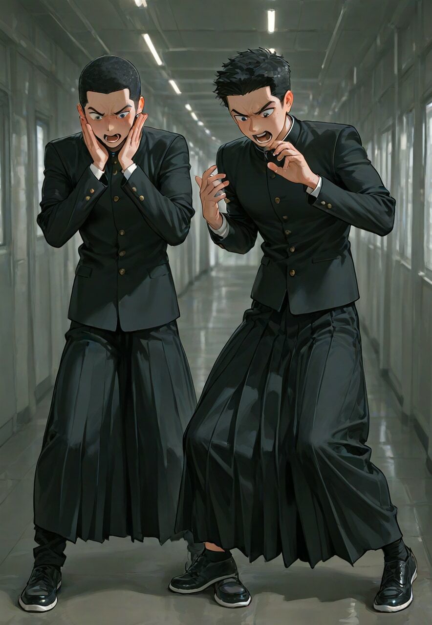 全校女体化★スクールジャッジ〜謎の美少女の裁きはセーラー服で下される〜 - サンプル画像 3