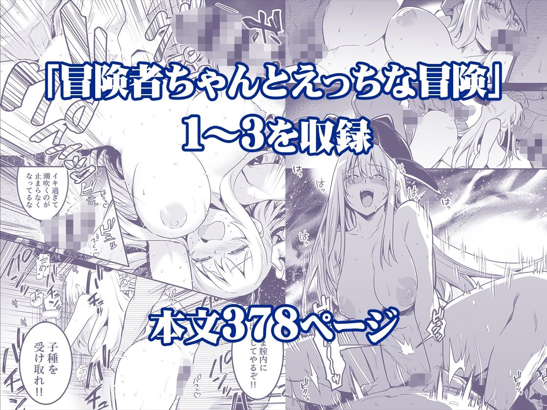 冒険者ちゃんとえっちな冒険 総集編 - サンプル画像 2