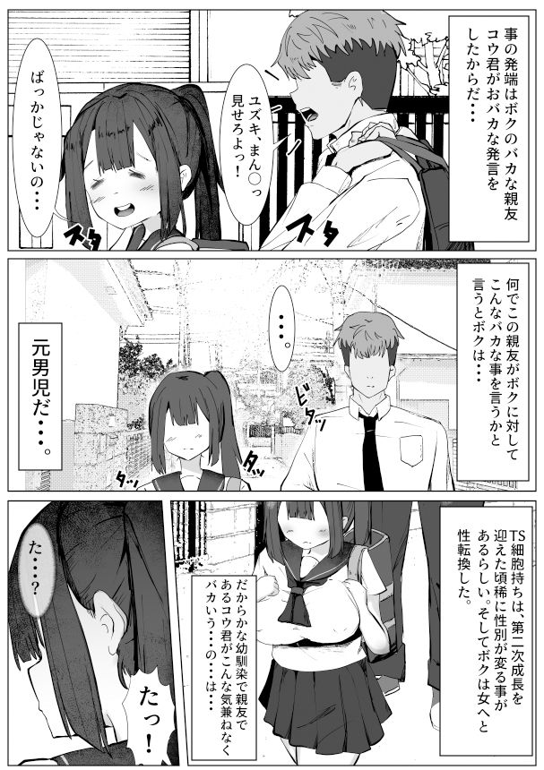 類は友を呼ぶ〜幼馴染の親友に襲われるTS少女の話〜 - サンプル画像 2