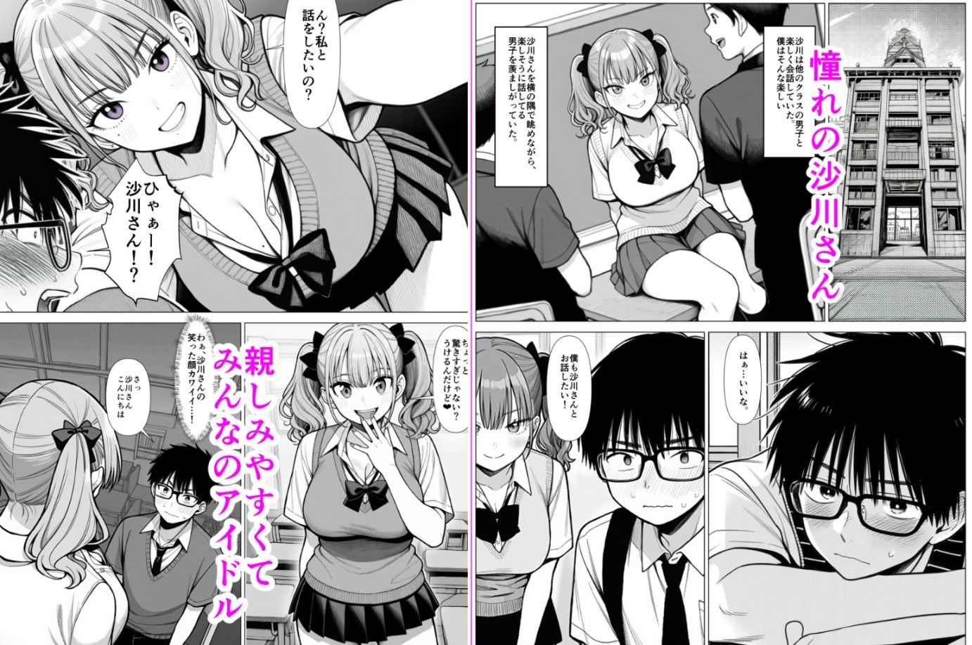 気軽にエッチをさせてくれる沙川さん - サンプル画像 1