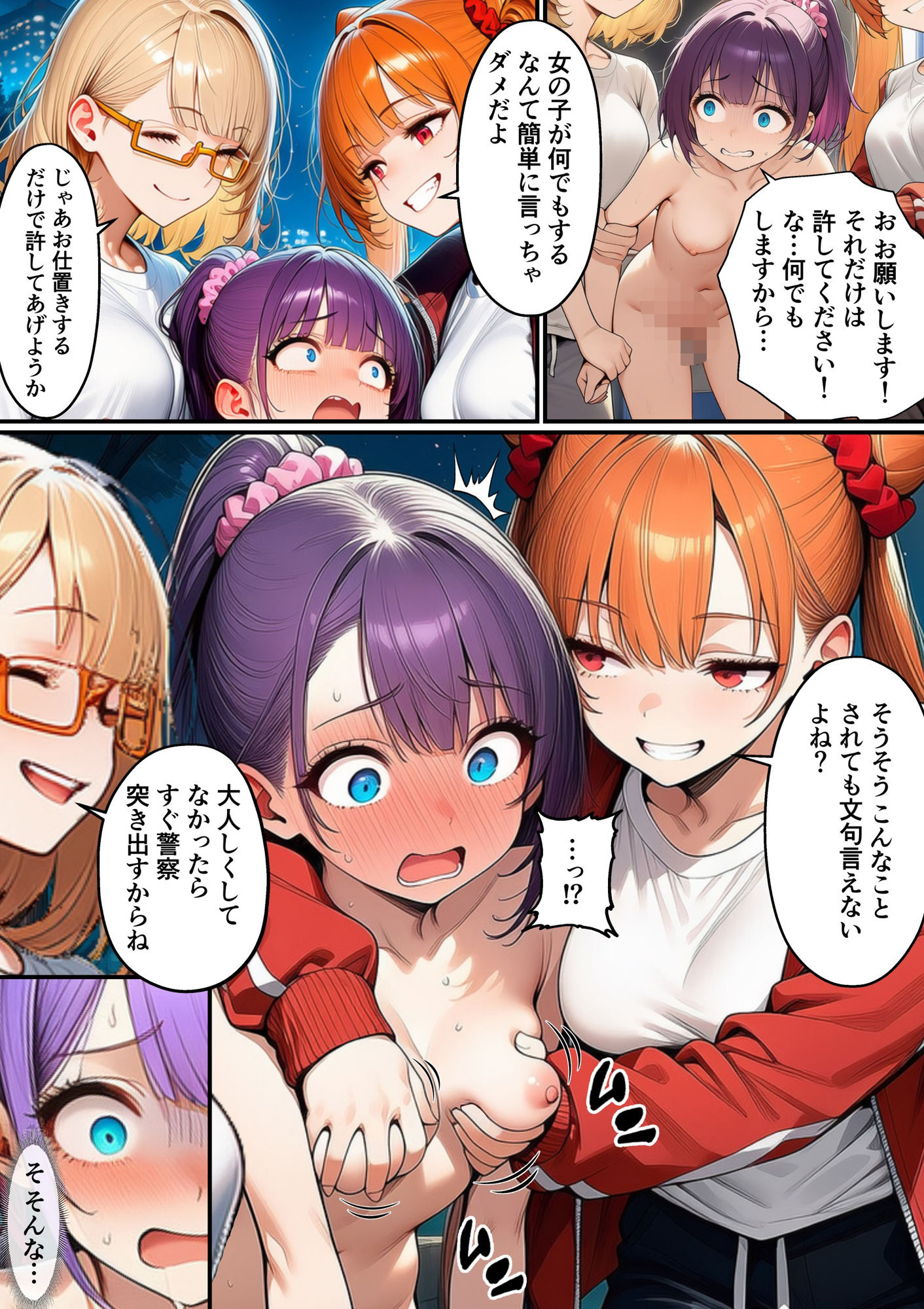 六住姉妹の露出騒動 - サンプル画像 7