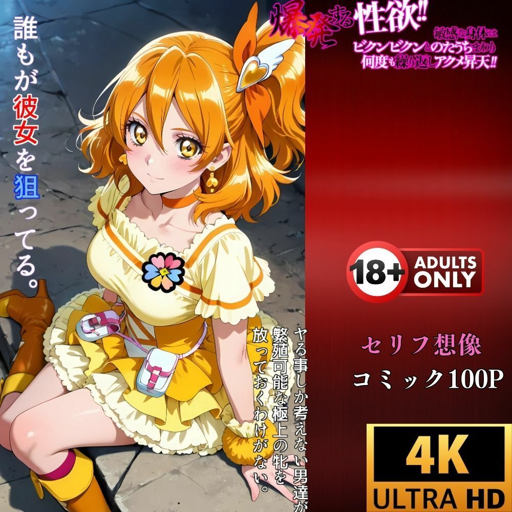 キュアパインちゃん洗脳アプリ‥おじさんの性処理人形 - サンプル画像 4