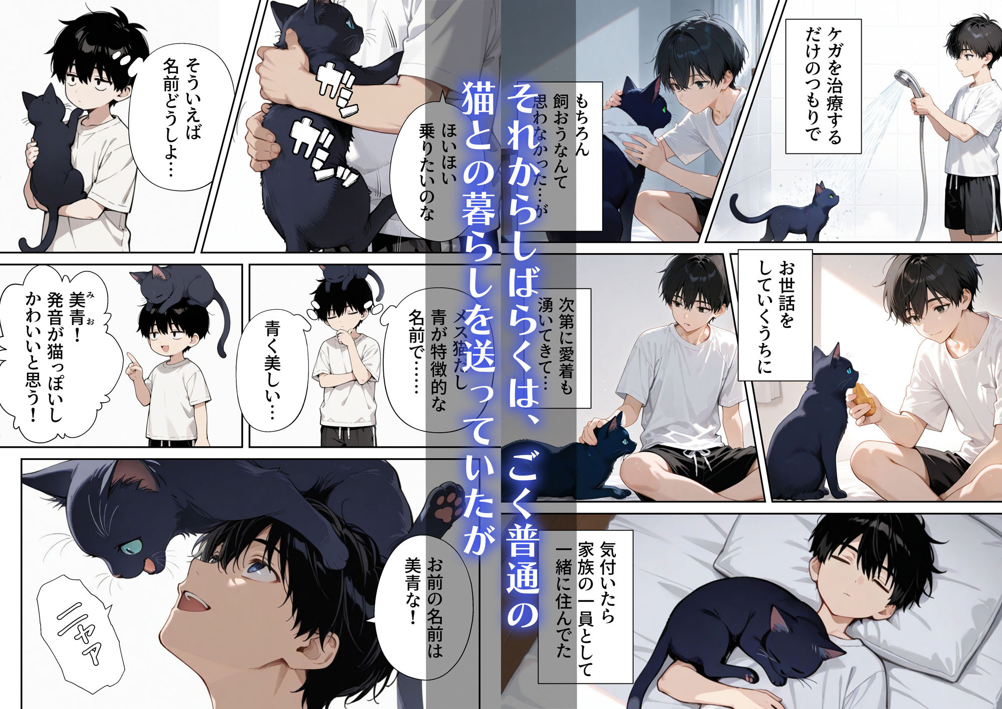 エッチな化け猫にこってり搾り取られる話 - サンプル画像 2