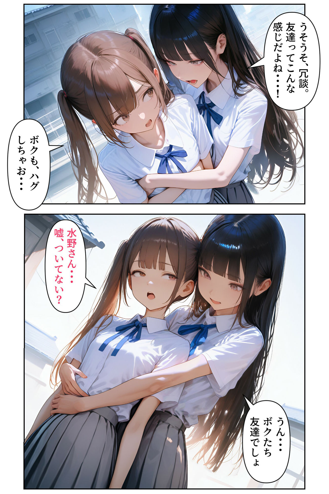 女装男子のJKハーレム生活7 - サンプル画像 8