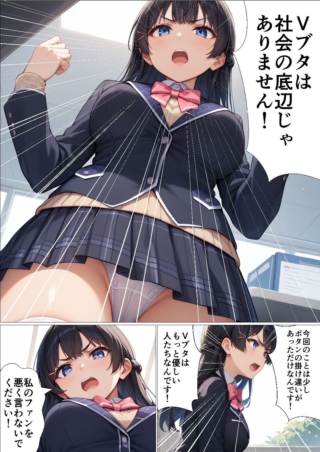 大人気Vtuberが炎上したので謝罪にいったら信じていたファンに - サンプル画像 2